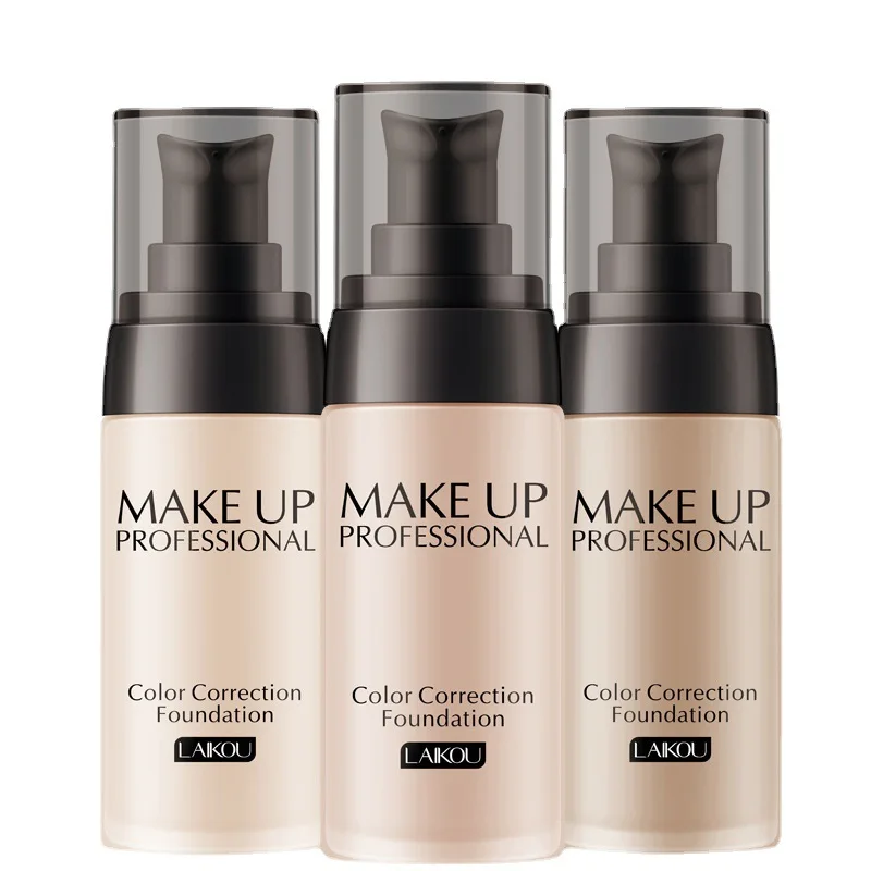 LAIKOU Makeup Base Face Liquid Foundation BB Cream Concealer Moisturizer Oil-control Whitening Waterproof Maquiagem Makeup 40g